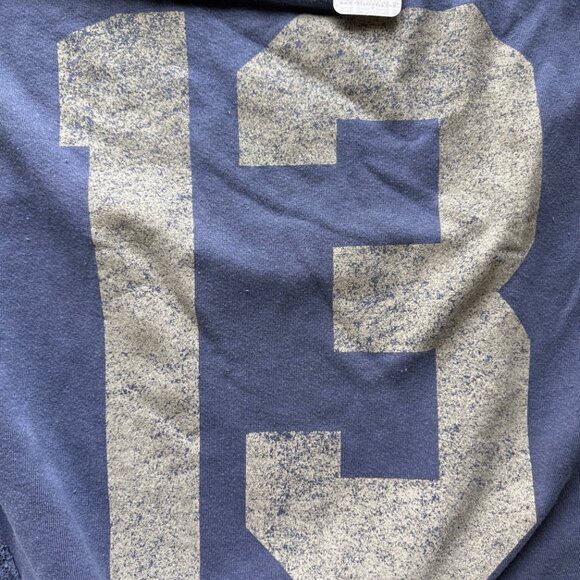 NWT FP Free People We The Free Camden Oversized Sweatshirt Size SMALL “13” Blue - Picture 7 of 7